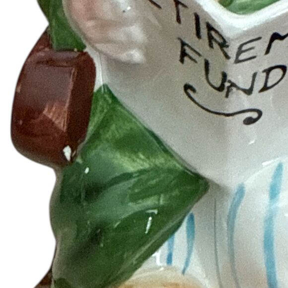 VTG Leffton Retirement Fund Banks Pair – Grandma Grandpa Japan w/ Stoppers - Picture 12 of 16